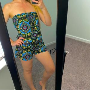 Boho Patterned Romper